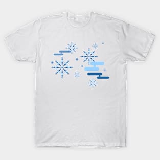 Ice flakes for my winter day T-Shirt